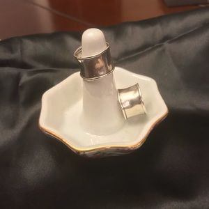 Silpada hammered cuff ring